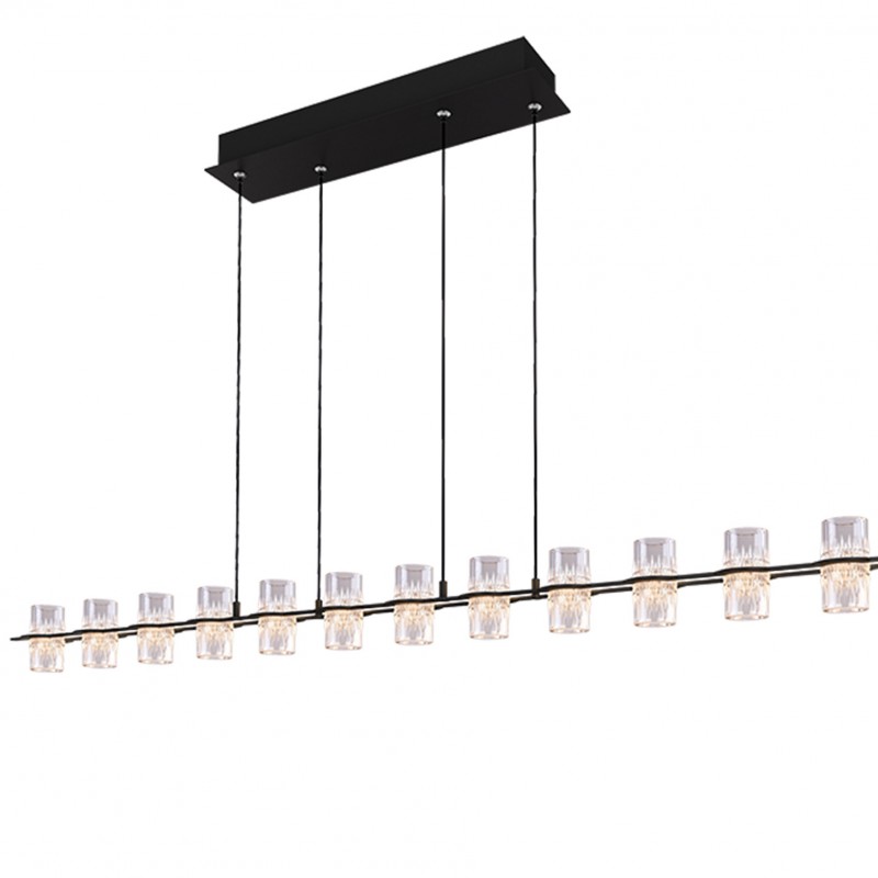 Charlotte Modern Yemek Masası LED Avize 120 cm