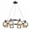 Lucas Modern LED Avize 8'li Platin