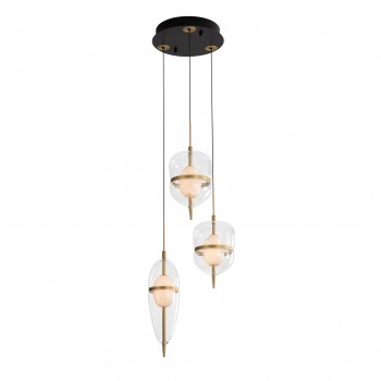 Nikolas Modern LED Pendant Light (3-piece set)