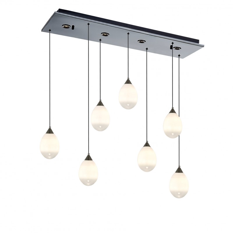 Nivora Modern LED Avize 7'li Sıralı