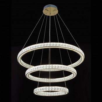 Samir Modern LED Avize 3'lü 80-60-40 cm