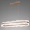 Vespera Modern LED Yemek Masası Avize 120 cm