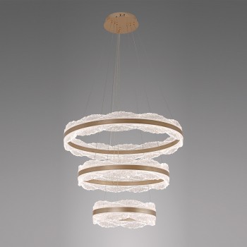 Vespera Modern LED Avize 3'lü 80-60-40 cm