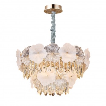 Flora Crystal Classic Chandelier 60 cm