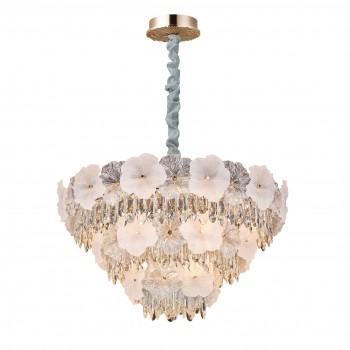 Flora Crystal Classic Chandelier 80 cm