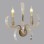 Matilda Crystal Classic Sconce Gold
