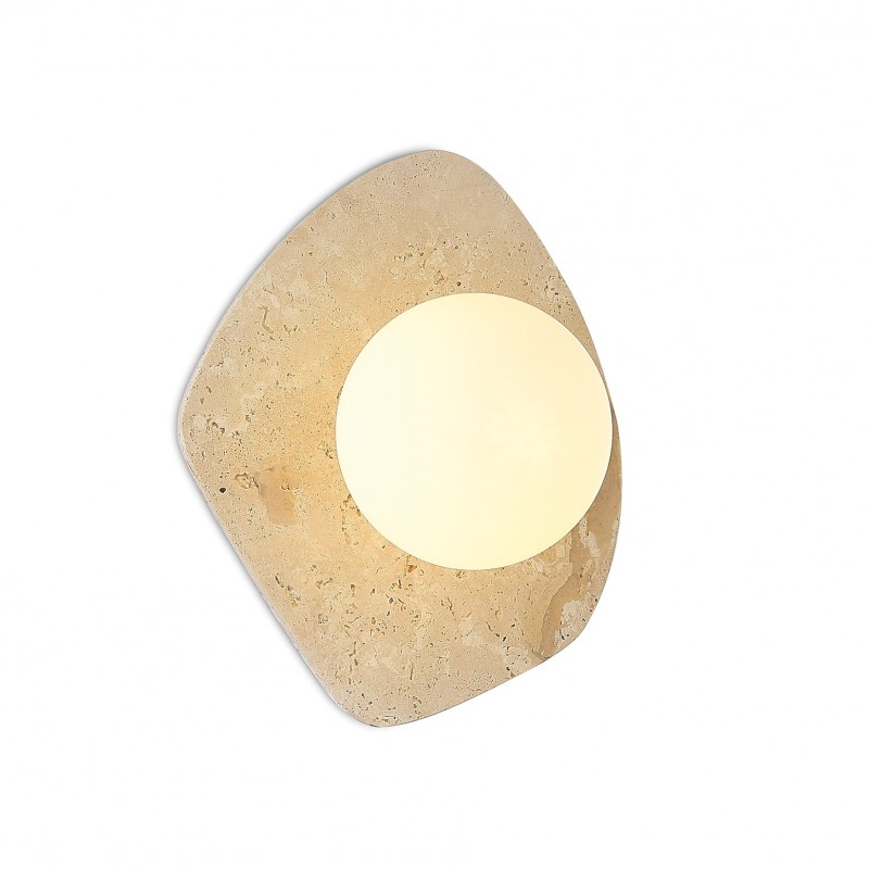Diza Travertine Wall Sconce
