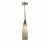 Eleanor Vintage Grey Glass Pendant Lamp, Model C