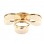 Daisy Modern LED Plafonyer 3'lü Gold