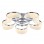 Daisy Modern LED Chandelier, 6-Light Chrome