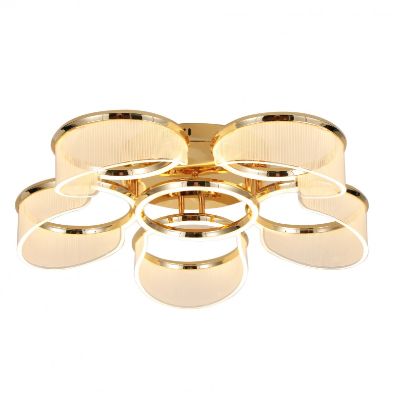 Daisy Modern LED Plafonier 6-Piece Gold