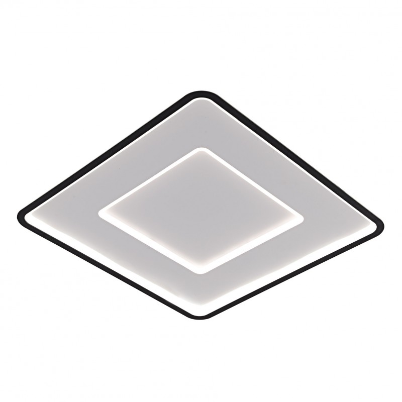 Alix LED Square Ceiling Light, 50 cm