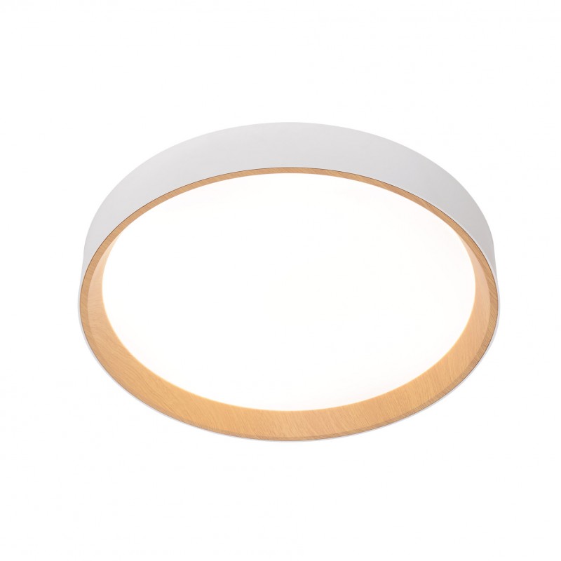 Andora LED Ceiling Light 50cm Wood-White
