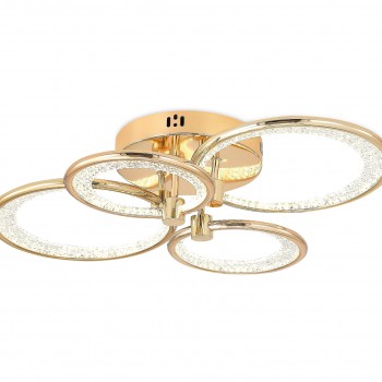 Solis Modern LED Plafonyer 4'lü Gold