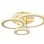 Duo Modern LED Plafonyer 3'lü Gold